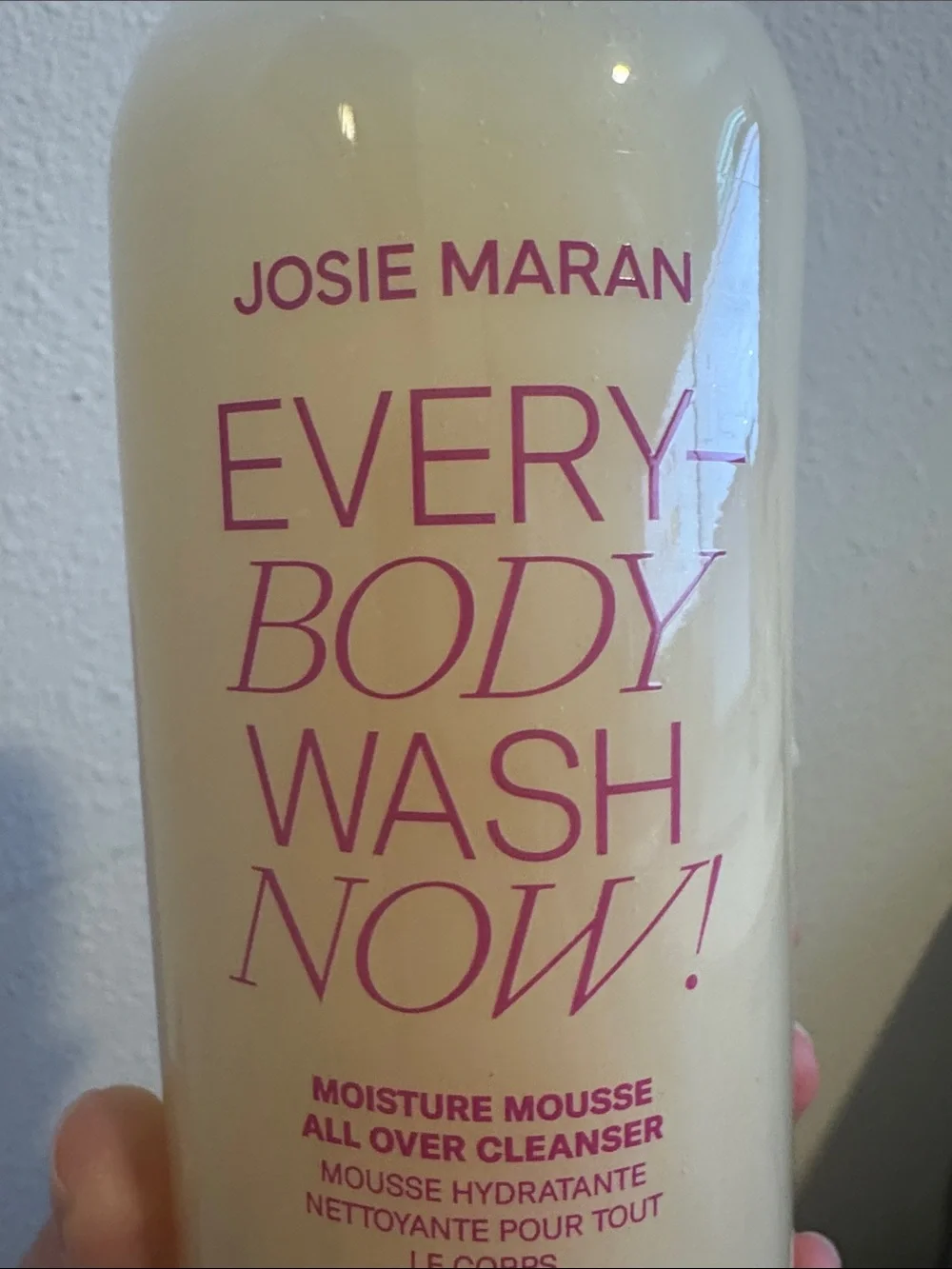 JOSIE MARAN Everybody Wash Now! Moisture Mousse Body Wash - Juicy Fruits New